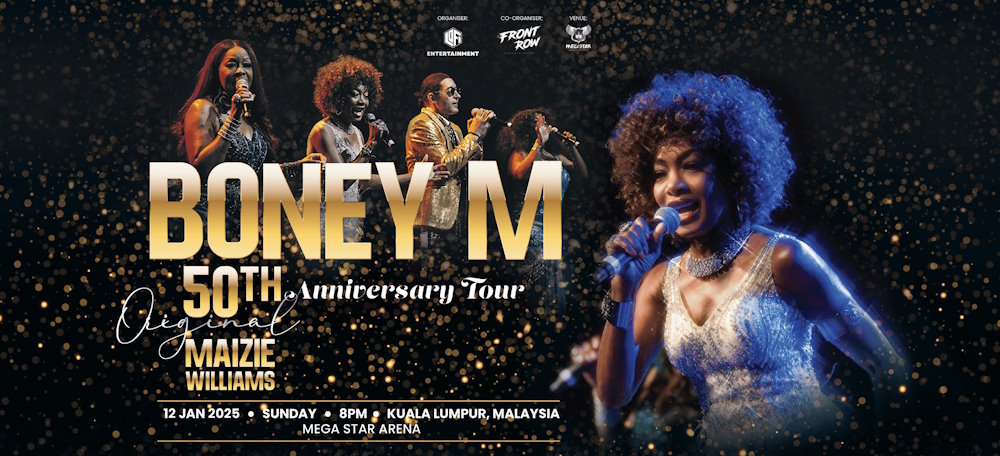 BONEY M 50周年巡演马来西亚站