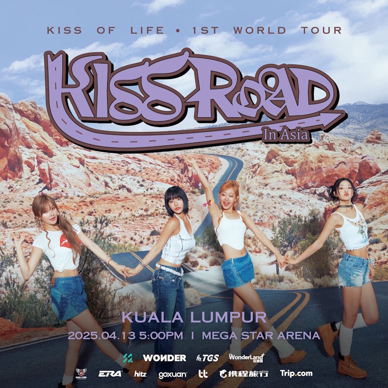 韩国女团Kiss of Life马来西亚演唱会