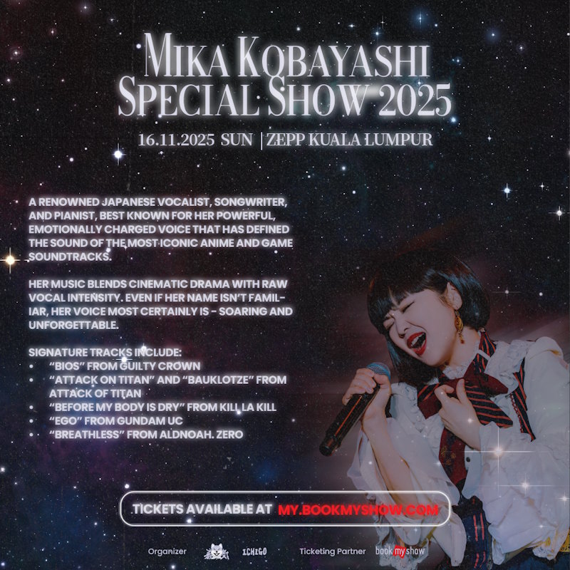 小林未郁Mika Kobayashi马来西亚演唱会